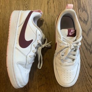 Nike court borough low tops